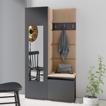 IGA-Garderobe aus Trinity 4-Stoff, graphit