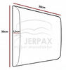 Polsterpaneel Lilian Velutto 16 30x30x3,5