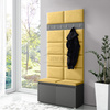 Moderner Schuhschrank / Wandpaneele SIENA Trinity 18 Graphit