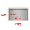Kleiderschrank KENT, Stoff Trinity 01, weiß 