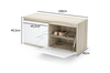Schuhschrank-Set mit RIMINI-Polsterplatten Trinity 05