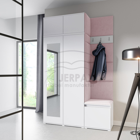 Garderobe ZARA  aus Trinity 19, Stoff, weiß