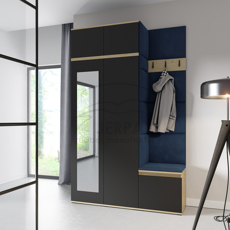 Garderobe ZARA  aus Trinity 30, Stoff, artisan/schwarz