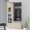 Moderner Kleiderschrank Rio Sonoma Eiche mit Spiegel Schuhschrank Trinity  16