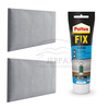 Kleiderschrank Molly Artisan/schwarz mit Spiegel Polsterplatten Schuhschrank Trinity 14