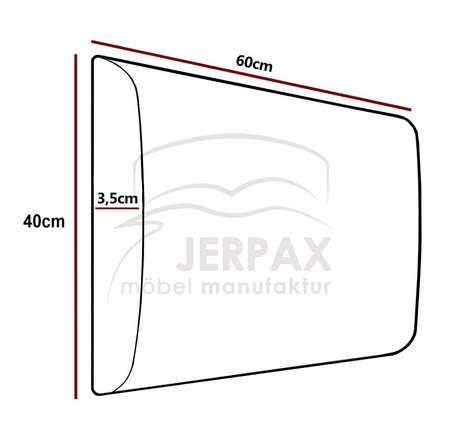 Polsterpaneel Lilian Trinity 22 60x40